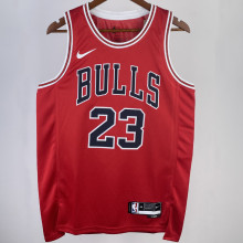 2023/24 Bulls JORDAN #23 Red NBA Jerseys