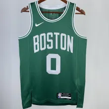 2023/24 Celtics TATUM #0  Green NBA Jerseys 热压