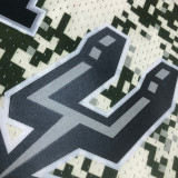 2013/14 Spurs DUNCAN #21 Camo Retro NBA Jerseys 热压