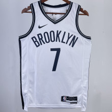 2023/24 Nets DURANT #7 White NBA Jerseys