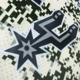 2013/14 Spurs DUNCAN #21 Camo Retro NBA Jerseys 热压