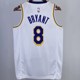 2023/24 Lakers BRYANT # 8 White NBA Jerseys 热压