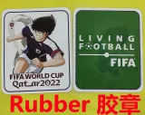 World Cup 2022 Cartoon Rubber Patch