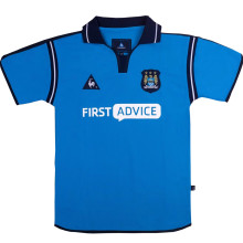 2002/03 Man City Home Blue Retro Soccer Jersey