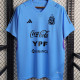 2023 Argentina Blue 3 Start Training Jersey 3星 背后有广告