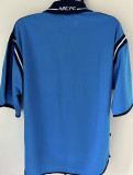2002/03 Man City Home Blue Retro Soccer Jersey