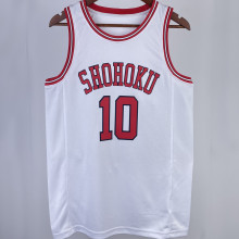 SAKURAGI #10 SHOHOKU White NBA Jersey