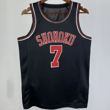 MIYAGI #7 SHOHOKU Black NBA Jersey