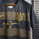 2019/20 Corinthians Third Black Retro Soccer Jersey