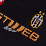 2001/02 JUV Away Black Retro Soccer Jersey