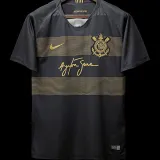 2019/20 Corinthians Third Black Retro Soccer Jersey