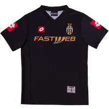 2001/02 JUV Away Black Retro Soccer Jersey