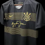 2019/20 Corinthians Third Black Retro Soccer Jersey