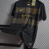 2019/20 Corinthians Third Black Retro Soccer Jersey