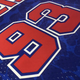 1993 Nets BAPE×M&N #93 Blue NBA Jerseys