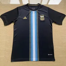 2023 Argentina Black Special Edition Fans Jersey