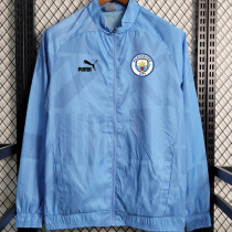 2023/24 Man City Blue Windbreaker