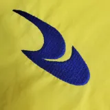 2023 Al Nassr ReversibleYellow White Windbreaker 双面