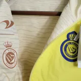 2023 Al Nassr ReversibleYellow White Windbreaker 双面