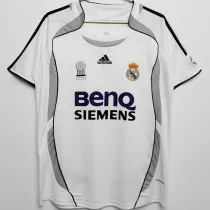 2006/07 RM White Home Retro Soccer Jersey