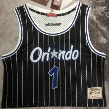 Magic HARDAWAY #1 Retro Balck NBA Girl Jersey
