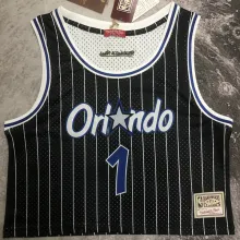 Magic HARDAWAY #1 Retro Balck NBA Girl Jersey