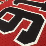 Bulls RODMAN #91 Retro Red NBA Girl Jersey