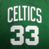 Celtics BROD #33 Retro Green NBA Girl Jersey