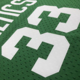 Celtics BROD #33 Retro Green NBA Girl Jersey