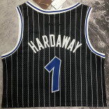 Magic HARDAWAY #1 Retro Balck NBA Girl Jersey