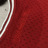 Bulls RODMAN #91 Retro Red NBA Girl Jersey