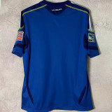 2011/12  LA Galaxy FC Blue Retro Soccer Jersey
