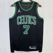 2023/24 Celtics BROWN #7 Black  NBA Jerseys