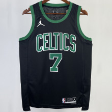 2023/24 Celtics BROWN #7 Black  NBA Jerseys
