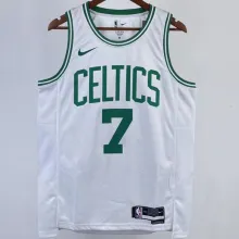 2023/24 Celtics BROWN #7 White NBA Jerseys 热压