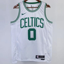 2023/24 Celtics TATUM #0  White NBA Jerseys 热压