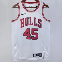 2023/24 Bulls JORDAN #45  White NBA Jerseys 热压