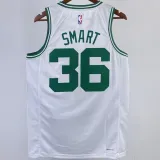 2023/24 Celtics SMART #36 White NBA Jerseys 热压