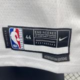 2023/24 Celtics TATUM #0  White NBA Jerseys 热压