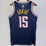 2023/24 Nuggets JOKIC #15 Purplish Blue NBA Jerseys