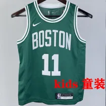 Celtics IRVING #11 Green Kids NBA Jersey 热压