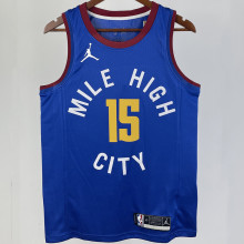 2023/24 Nuggets JOKIC #15 Blue NBA Jerseys