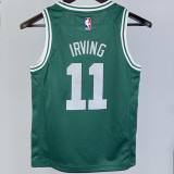 Celtics IRVING #11 Green Kids NBA Jersey 热压