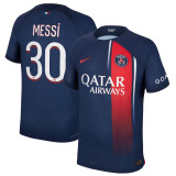 2023/24 PSG Home Blue Player Version Soccer Jersey