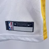 Warriors CURRY #30 White Kids NBA Jersey 热压