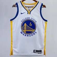 2023/24 Warriors YOUNG #6 White  NBA Jerseys
