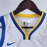 Warriors CURRY #30 White Kids NBA Jersey 热压