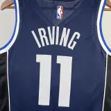 2023/24 Mavericks IRVING #11 Sapphire Blue   NBA Jerseys