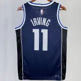 2023/24 Mavericks IRVING #11 Sapphire Blue   NBA Jerseys