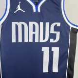 2023/24 Mavericks IRVING #11 Sapphire Blue   NBA Jerseys